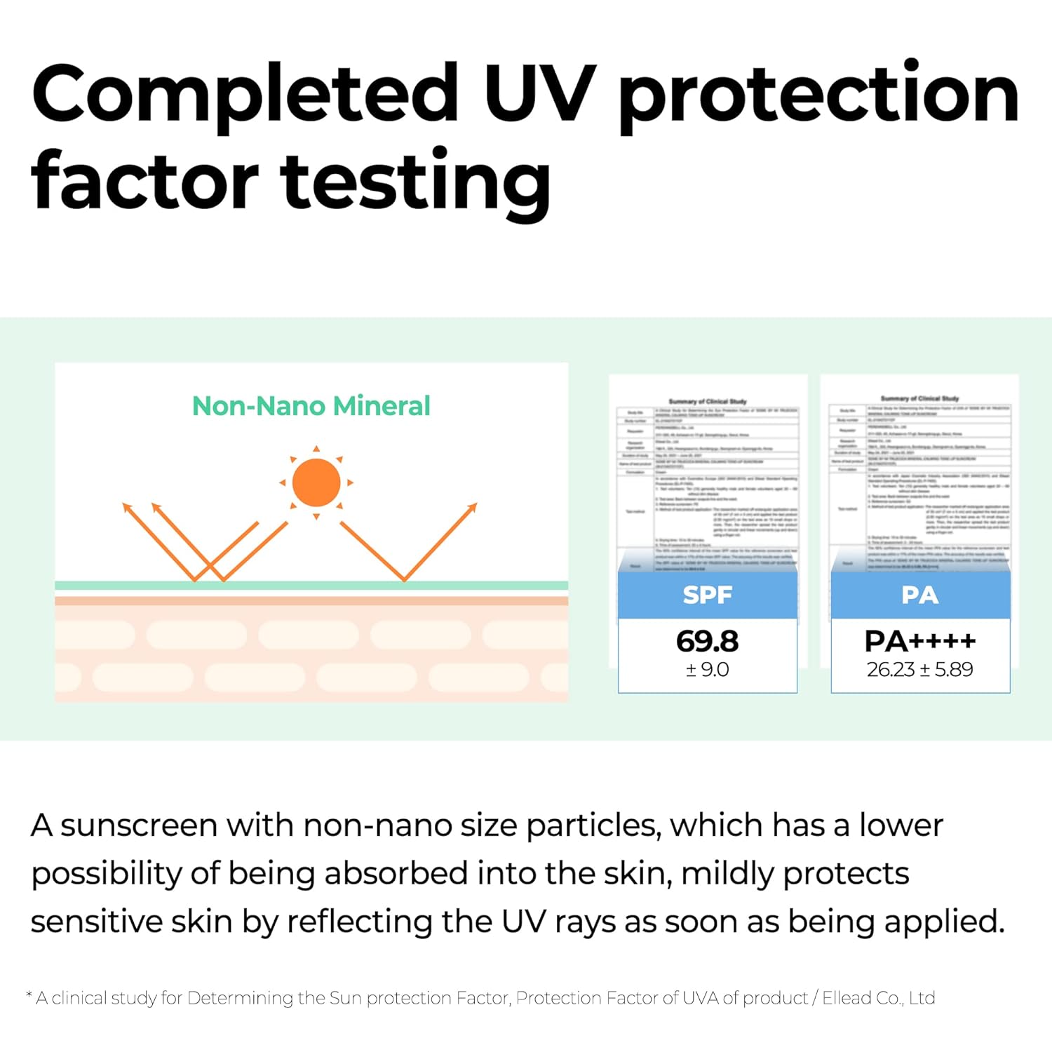 SOME BY MI Truecica Mineral Calming Tone-Up Suncream / SPF50+, PA++++ / 1.69Oz, 50ml