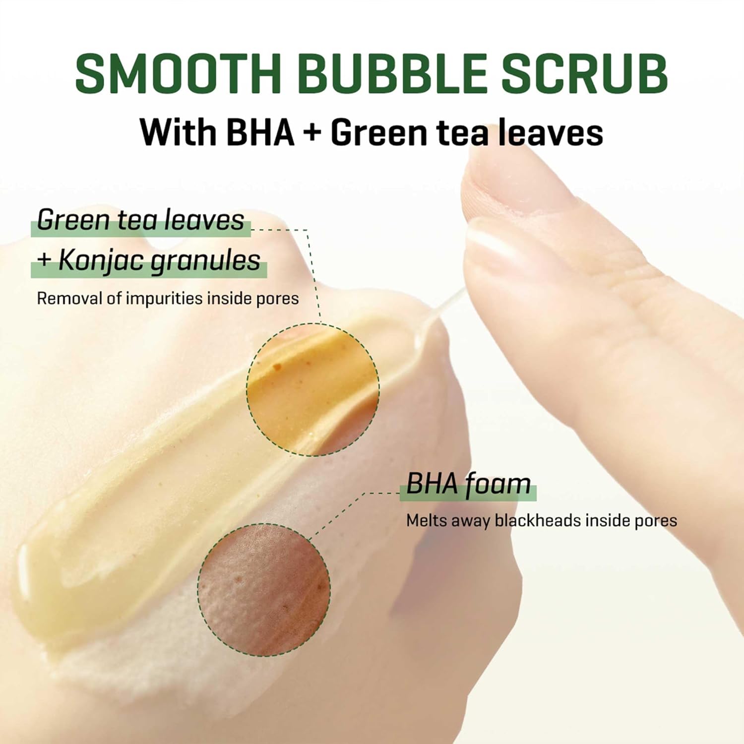 Bye Bye Blackhead Miracle Green Tea Tox Bubble Cleanser 120g
