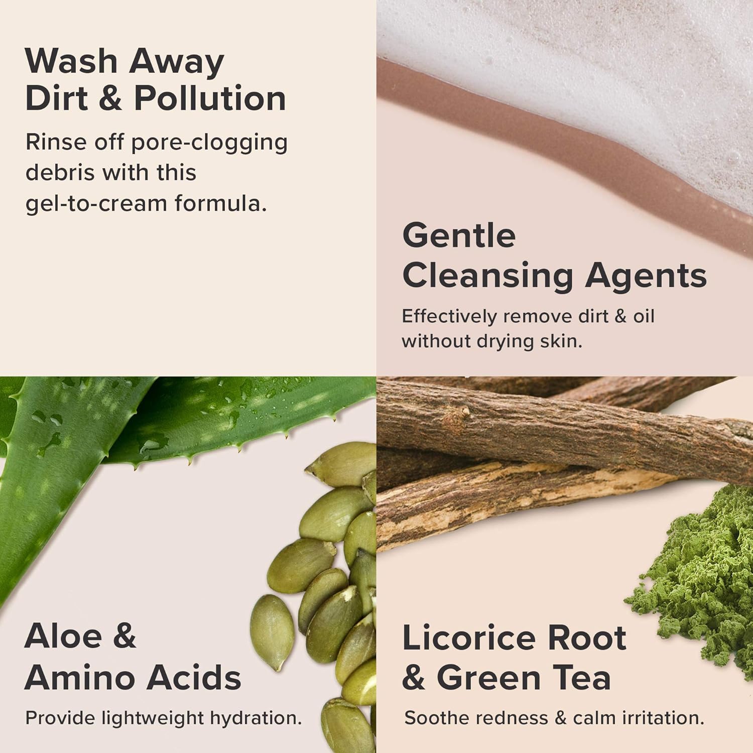 Hydrating Gel-to-Cream Facial Cleanser