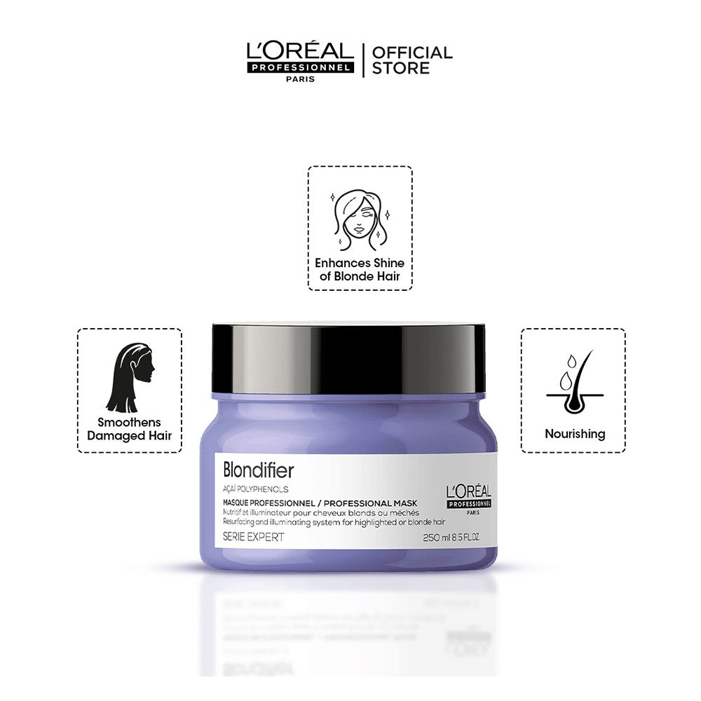 L'Oreal Professionnel Serie Expert Blondifier Acai Polyphenols Professional Hair Mask 250ml