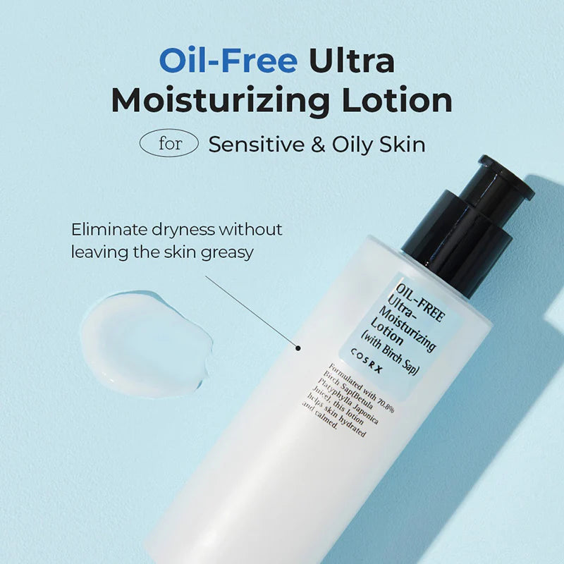 COSRX OIL-Free Ultra Moisturizing Lotion (with Brich Sap)