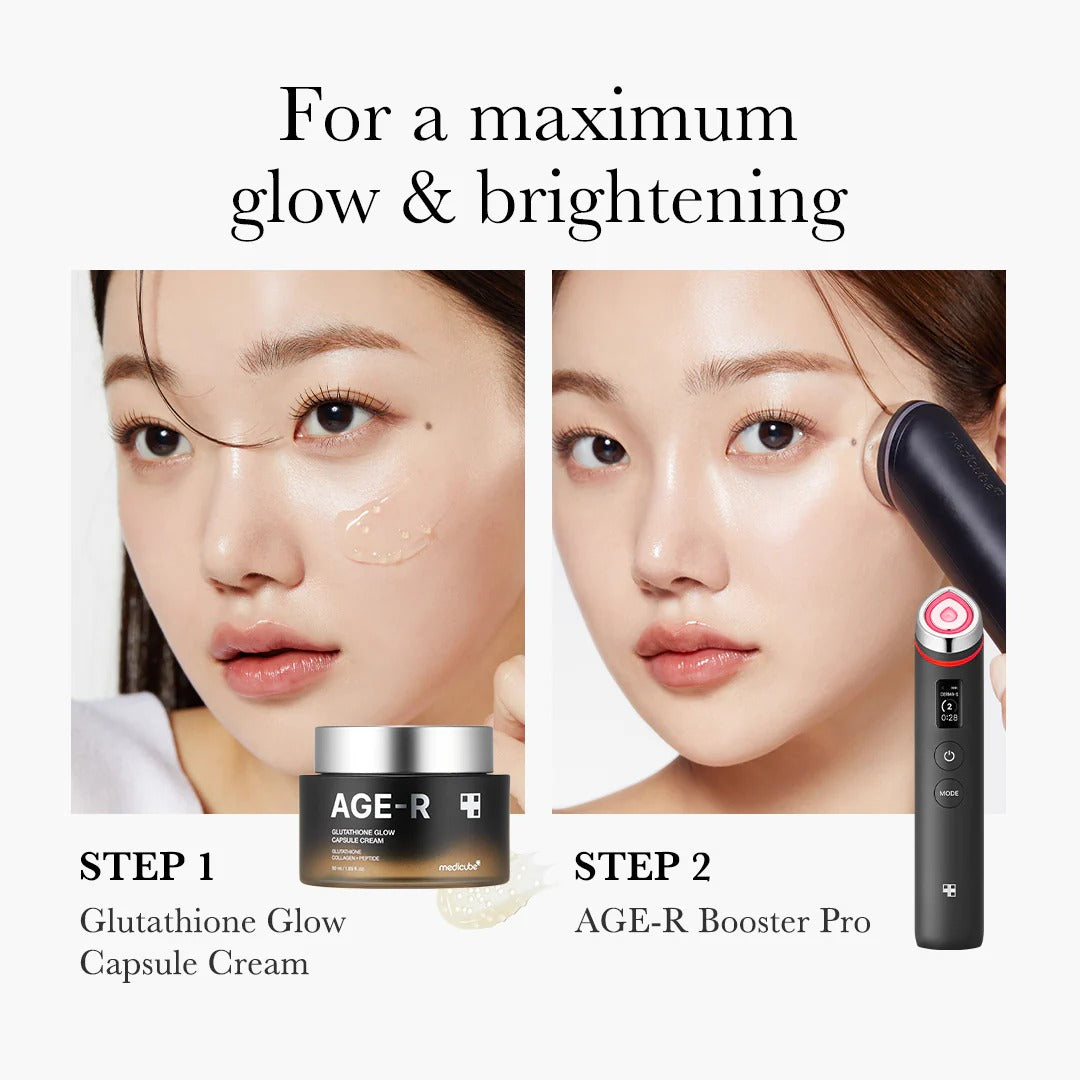 Age-R Glutathione Glow Capsule Cream 50ml