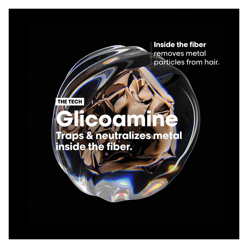 L'Oreal Professionnel Serie Expert Metal Detox Glicoamine + Ionene Professional Shampoo, 300ml