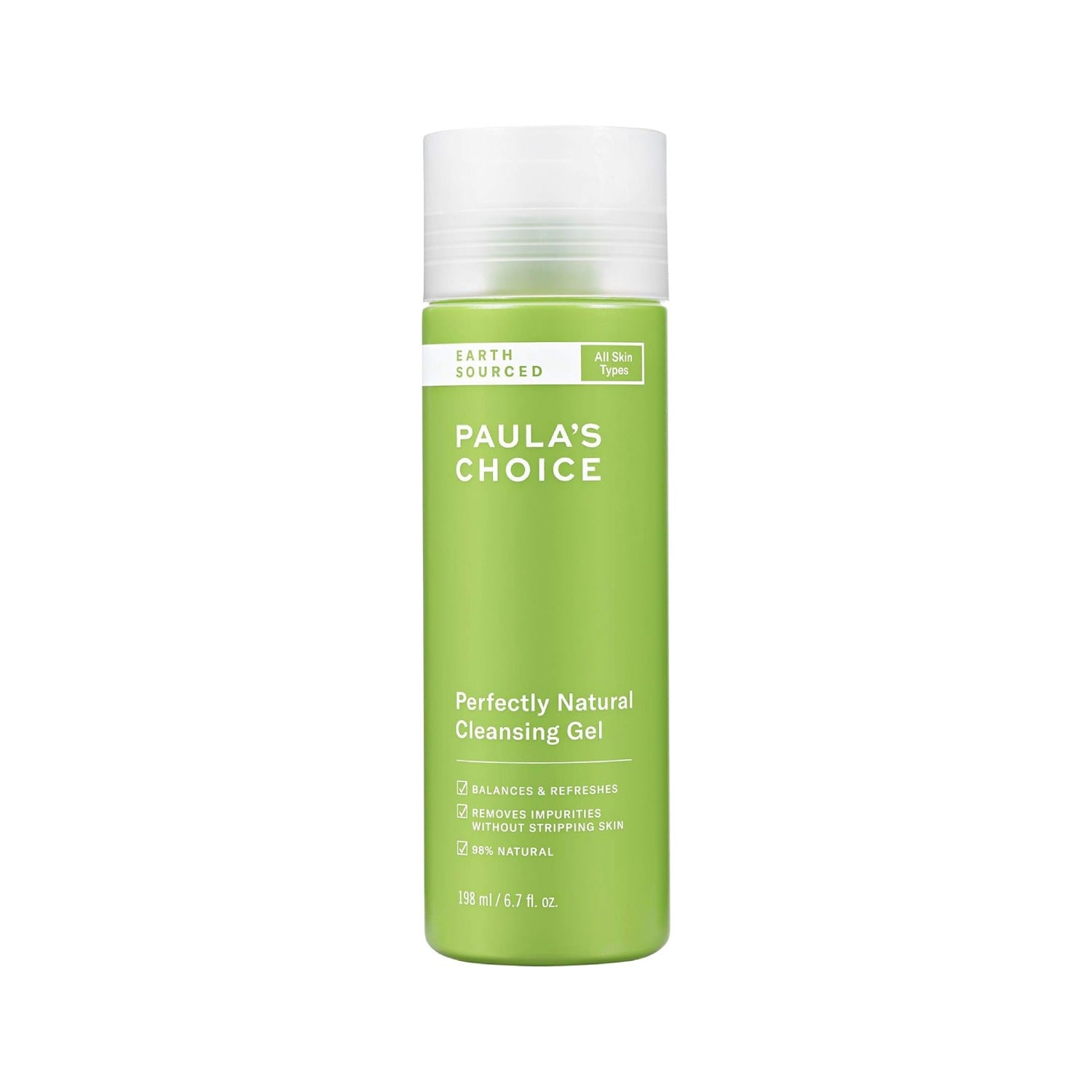 Earth Sourced Perfectly Natural Cleansing Gel with Aloe