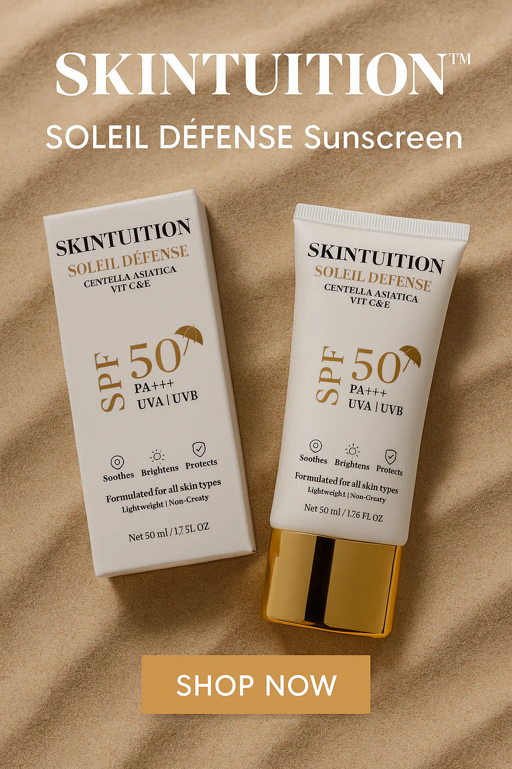 SOLEIL DE'FENCE SUNSCREEN