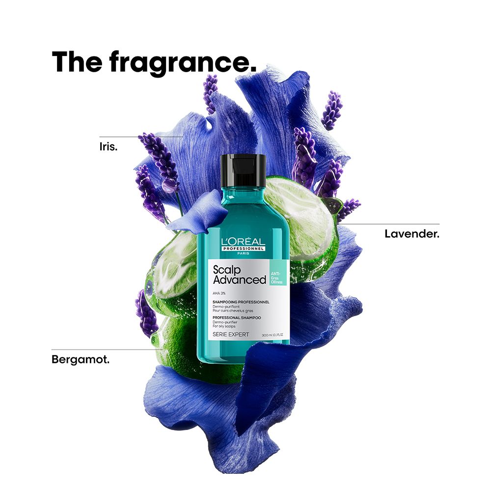 L'Oreal Professionnel Serie Expert Scalp Advanced Shampoo 300 ML - For Oily Scalp With AHA Formula